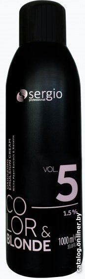 Окислитель Sergio Professional Color&Blonde 5Vol 1.5% 1 л