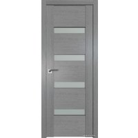 Межкомнатная дверь ProfilDoors 2.81XN R 80x200 (грувд серый, стекло матовое)