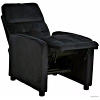 Кресло-качалка Signal Otus Velvet Bluvel 19 раскладное (черный)