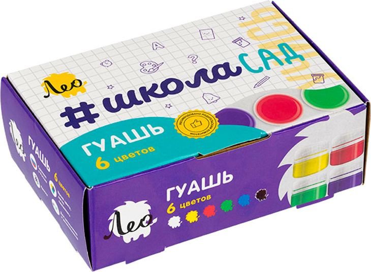 

Лео ШколаСад набор LG-0106 (6 цвх20 мл)