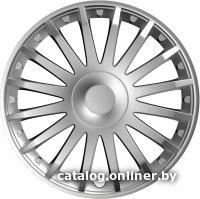 Набор колпаков на диски Versaco Crystal RO 14 14CRYSTALS (4шт, серебристый)