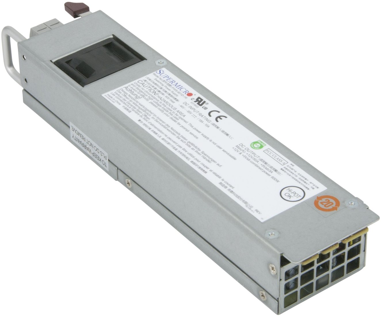 

Блок питания Supermicro PWS-601D-1R