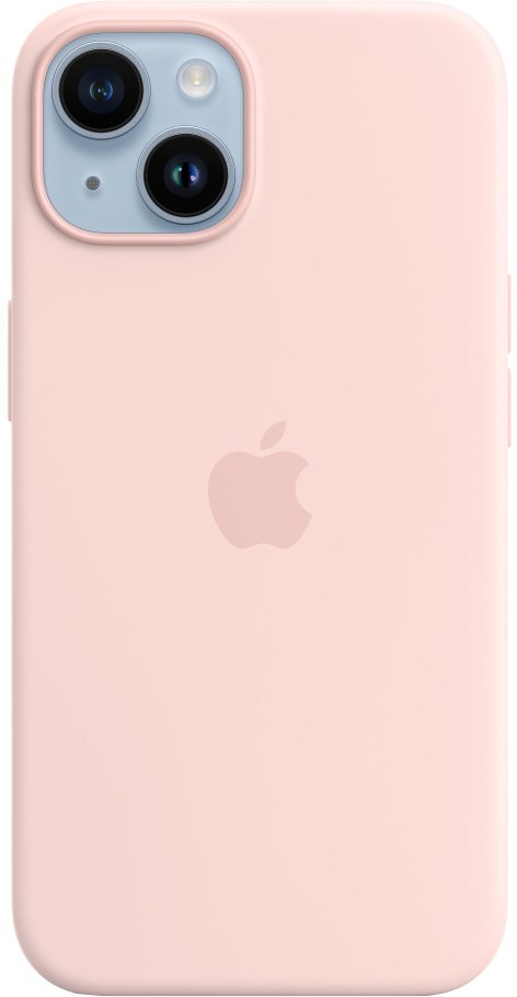 

Чехол для телефона Apple MagSafe Silicone Case для iPhone 14 (розовый мел)