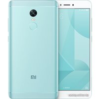 Телефон Xiaomi Redmi Note 4X Helio X20 4GB/64GB (мятный зеленый) [MBT6A5]
