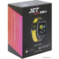 Умные часы JET SW-5 (черный/желтый)