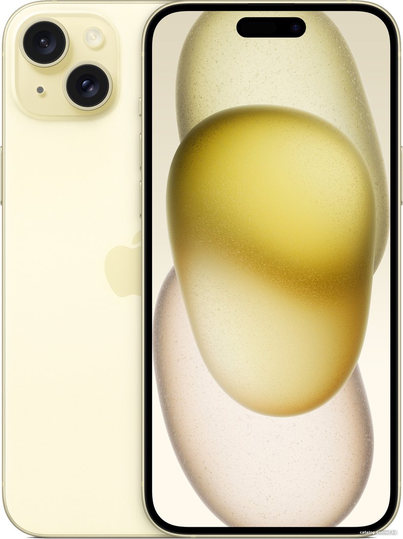 Телефон Apple iPhone 15 Plus Dual SIM 256GB (желтый)
