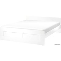 Кровать Ikea Бримнэс 200x160 (белый, лурой) 393.909.94