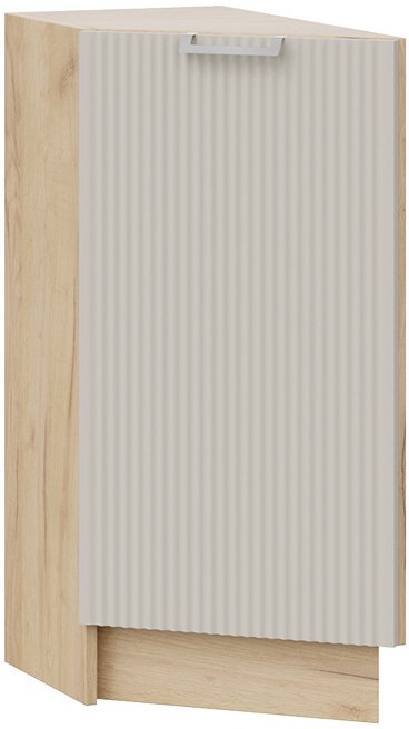 

Шкаф напольный Трия Кимберли 1Н3Т (дуб крафт золотой/крем)