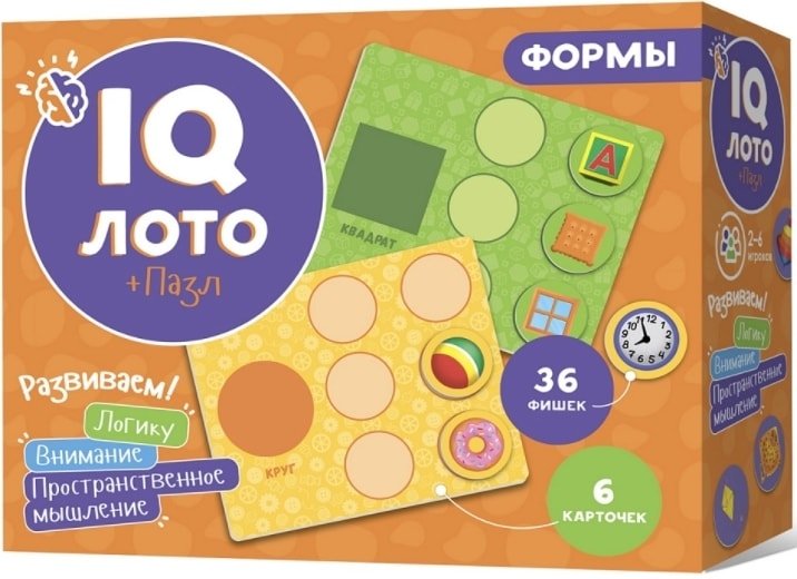 

Развивающая игра ГеоДом Лото Формы