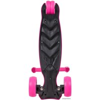 Трехколесный самокат Novatrack Rainbow Pro Button 120PROB.RAINBOW.PN20 (розовый)