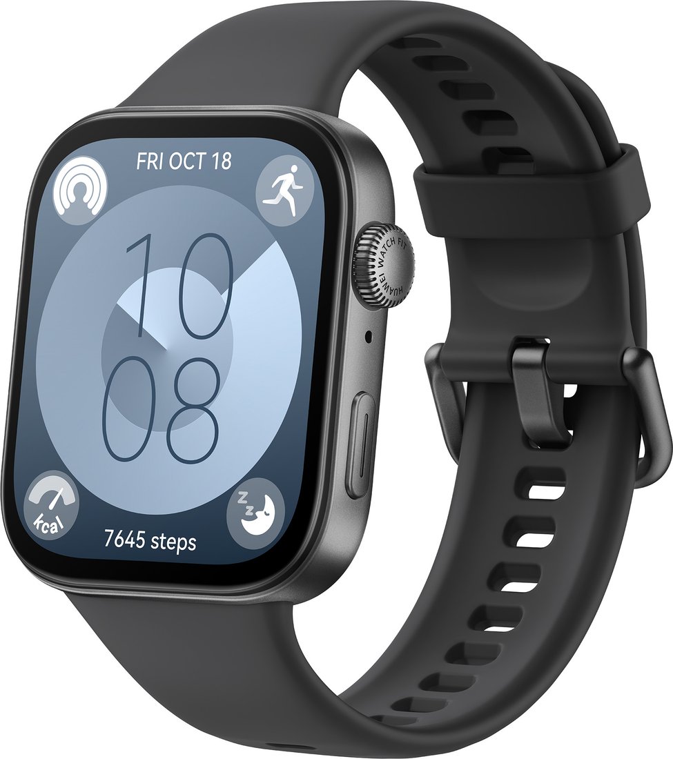 

Умные часы Huawei Watch Fit 3 (черный, международная версия)
