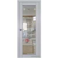 Межкомнатная дверь ProfilDoors 2.19U R 90x200 (манхэттен, стекло прозрачное)