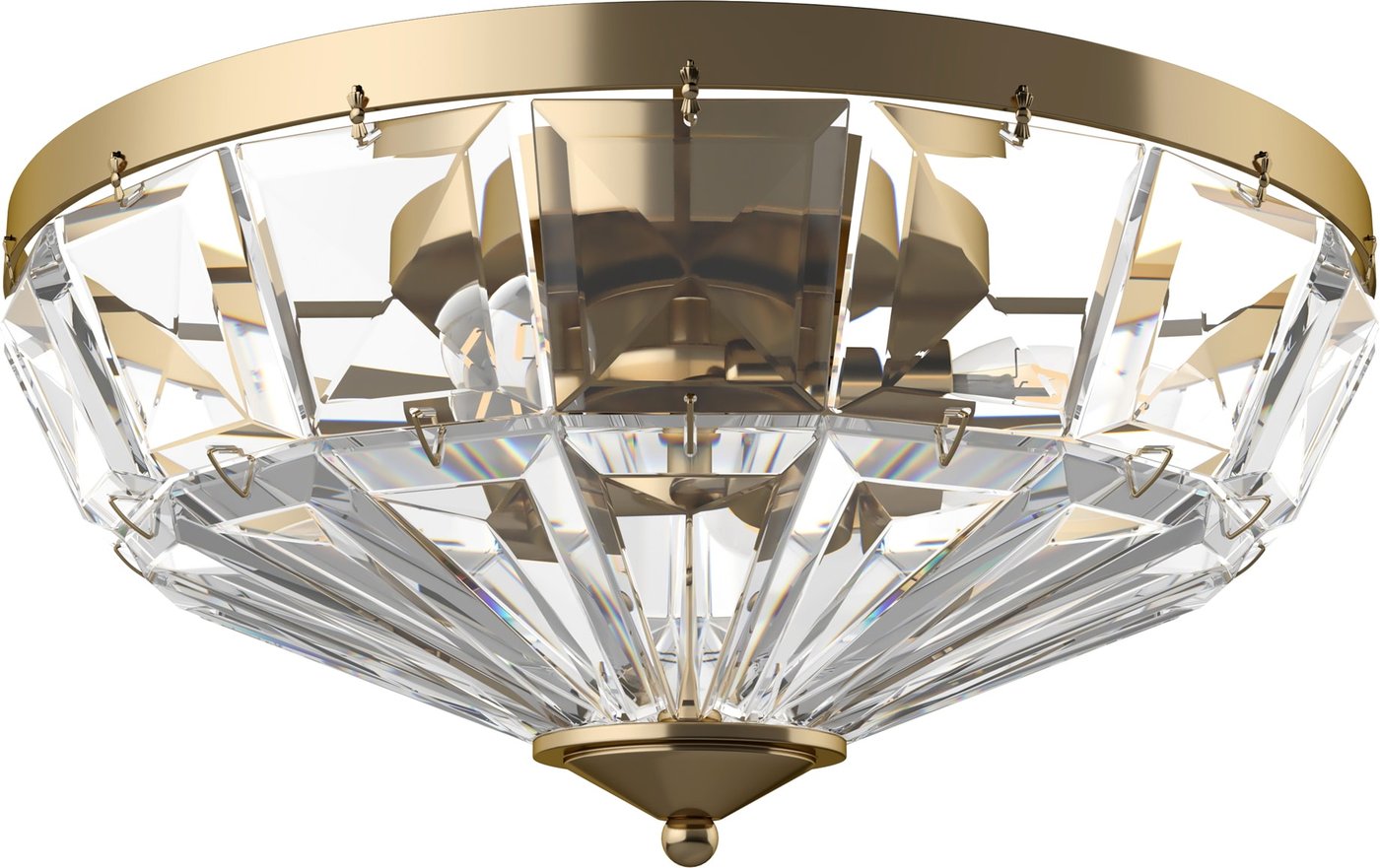 

Припотолочная люстра Maytoni Facet MOD094CL-04G