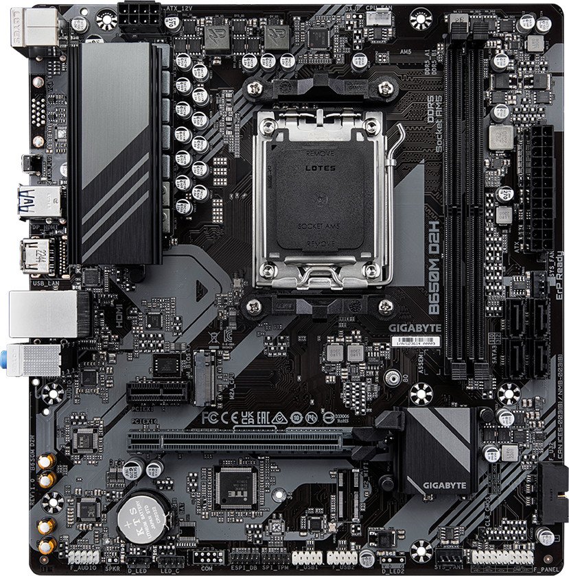 

Материнская плата Gigabyte B650M D2H (rev. 1.0)