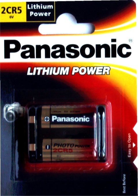 

Батарейка Panasonic 2CR5