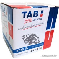 Мотоциклетный аккумулятор TAB YTX5L-BS (4 А·ч)