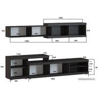 Горка Genesis Мебель Oskar (венге/дуб молочный)