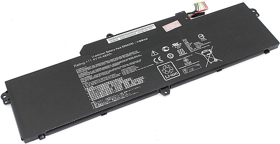 

Аккумуляторы для ноутбуков ASUS B31N1342