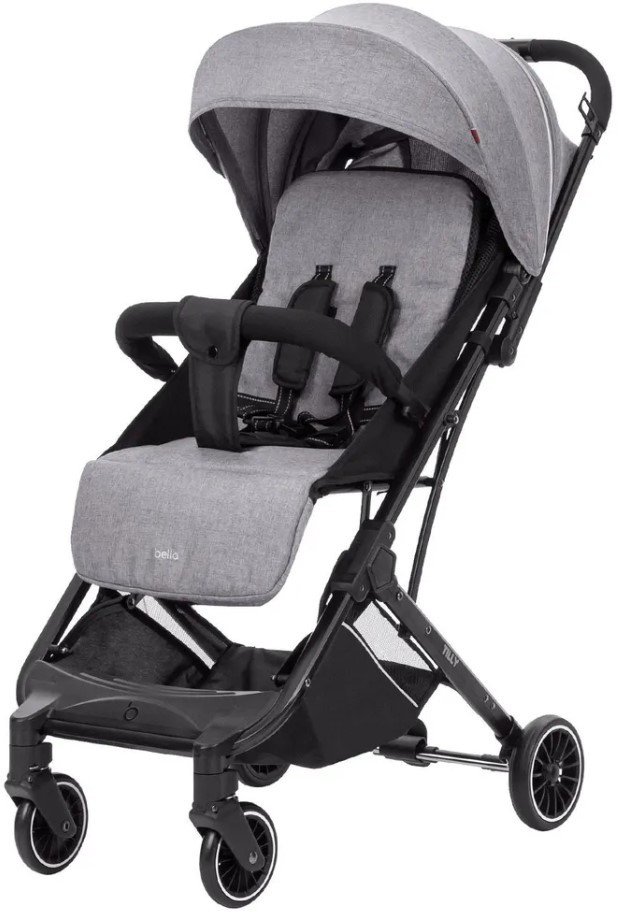 

Коляска прогулочная «книга» Baby Tilly Bella T-163 (light grey)