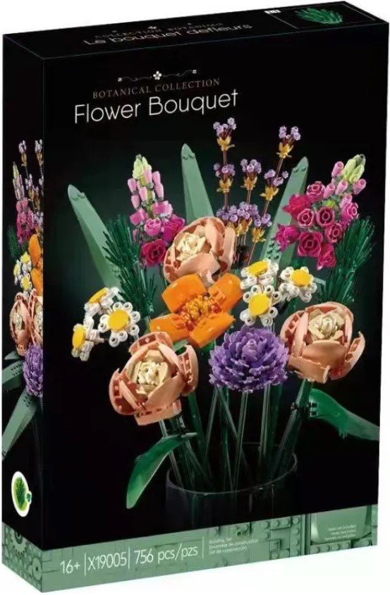 

Конструктор King 10286 Block Flower Букет цветов