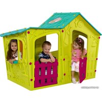 Игровой домик Keter Magic Villa (зеленый/бирюзовый)
