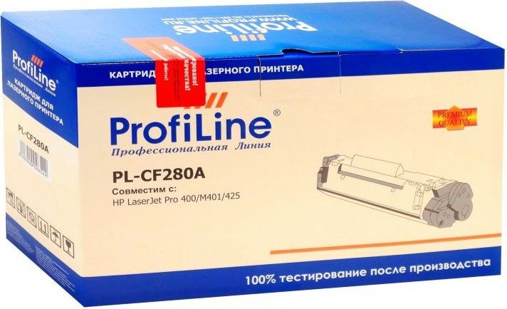 

Картридж ProfiLine PL-CF280A (аналог HP CF280A)