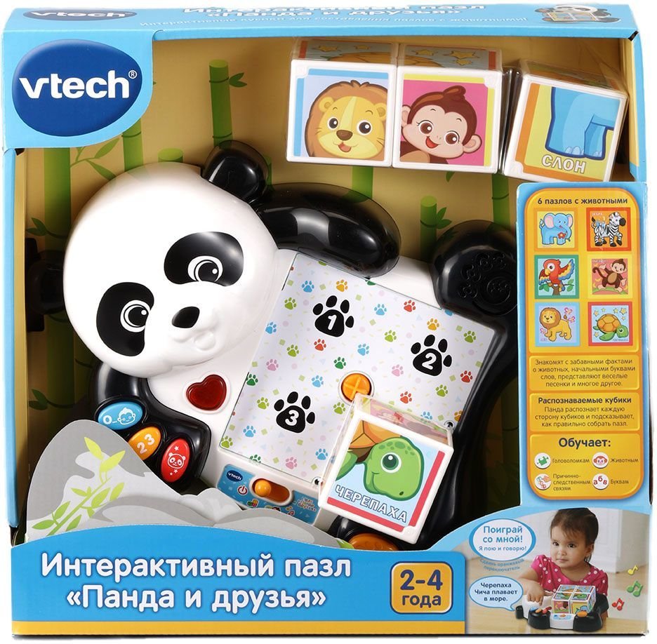 

Мозаика/пазл VTech Панда и друзья 80-193426