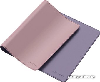 Коврик для стола Satechi Dual Sided Eco-Leather Deskmate (розовый/фиолетовый)