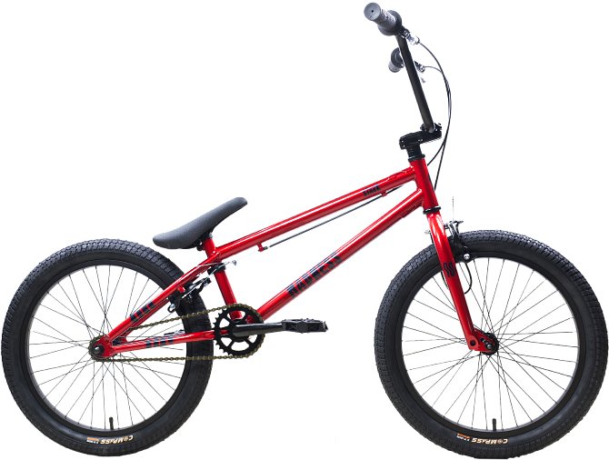 

Велосипед Stark Madness BMX 1 2025 (красный/черный/черный)