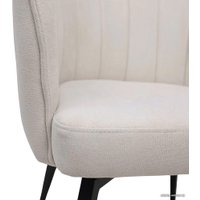 Стул с подлокотниками AksHome Melon 82153 (кремовый/черный)