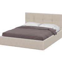 Кровать Mio Tesoro Империал 160x200 с ортопедическим основанием (бежевый)