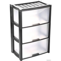 Комод Альтернатива Колорит М7924 (черный)