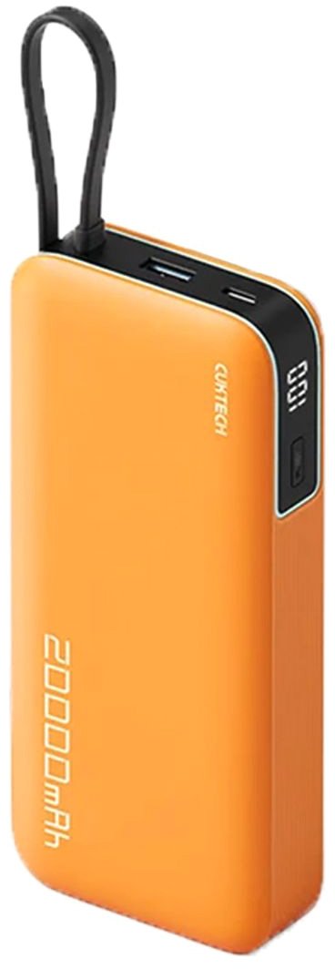 

Внешний аккумулятор Cuktech PB200N 20000mAh 55W (оранжевый)