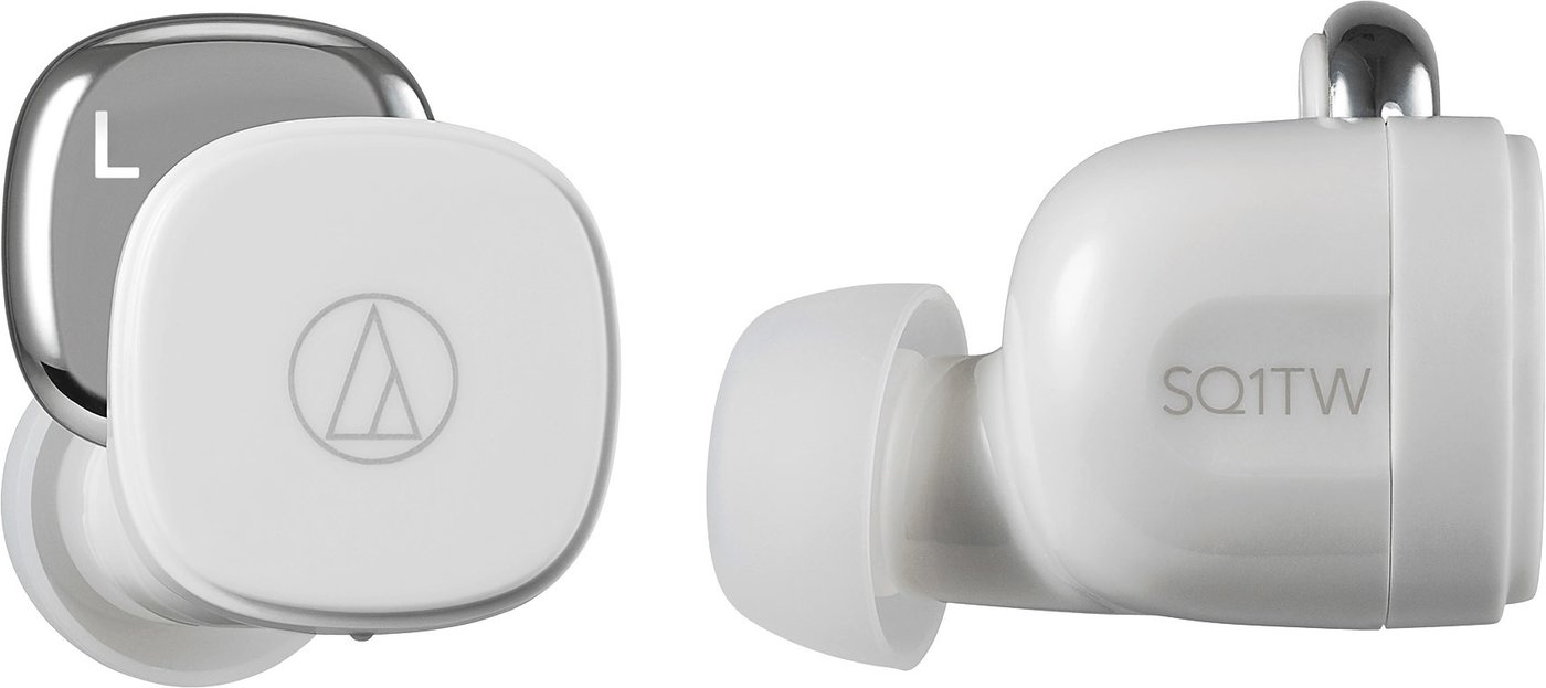 

Наушники Audio-Technica ATH-SQ1TW (белый/серебристый)