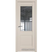 Межкомнатная дверь ProfilDoors Классика 2U L 70x200 (санд/прозрачное)