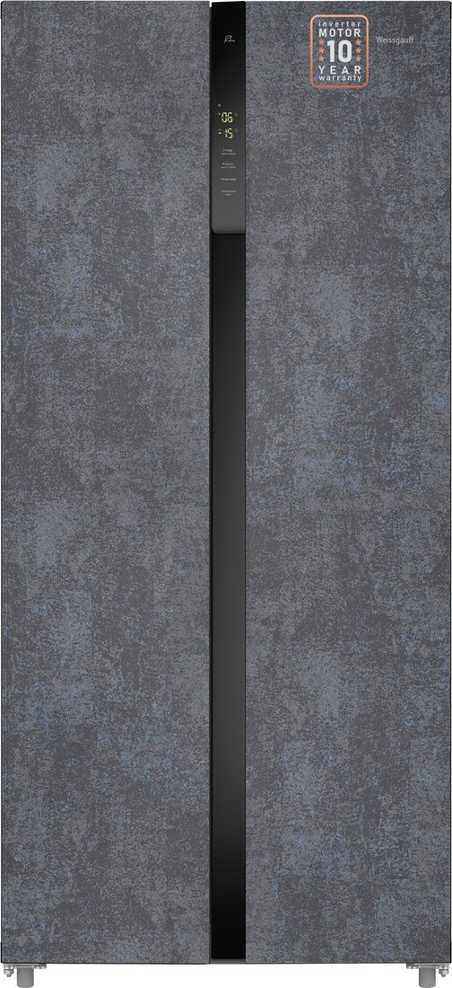 

Холодильник side by side Weissgauff WSBS 500 Inverter NoFrost Rock Glass