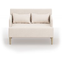 Диван Mio Tesoro Киус с подушками (микровелюр/бежевый №1)