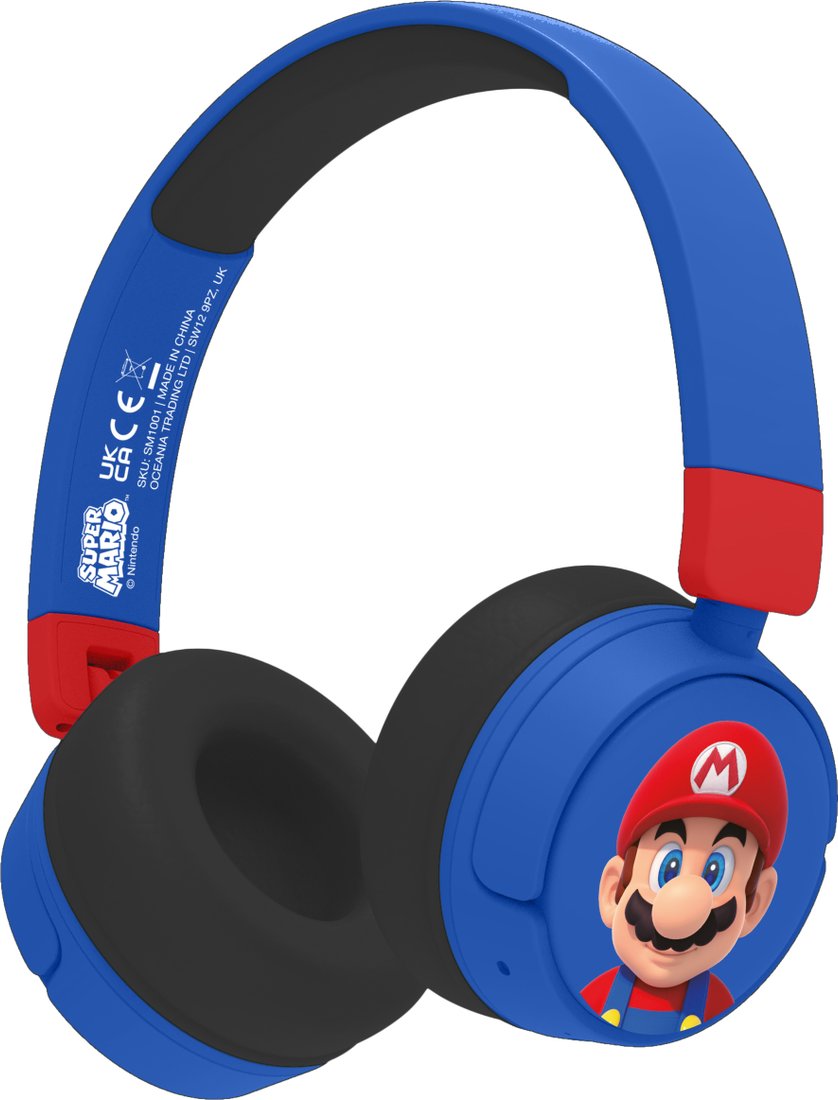 

Наушники OTL Technologies Super Mario Blue Kids Wireless SM1001
