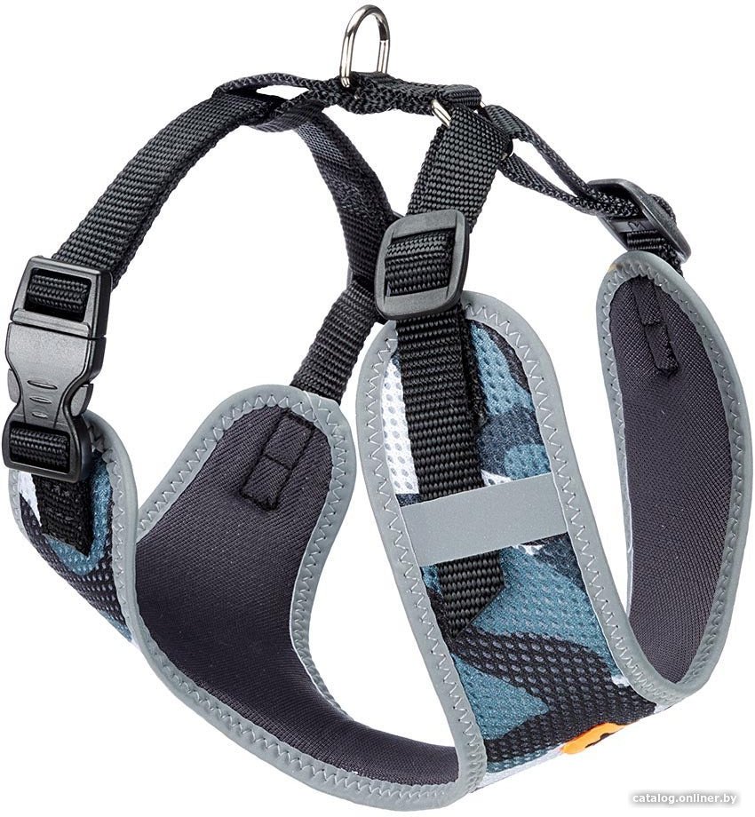 Шлея Ferplast Nikita Fashion P (M, серый)