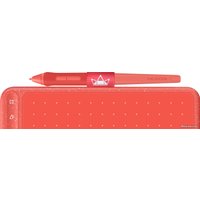 Графический планшет Huion HS611 (коралловый красный)