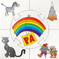 Развивающая игра Десятое королевство Учись играя. Слоги 00075