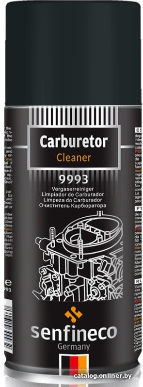 Senfineco Очиститель карбюратора Carburetor Cleaner 400мл 9993