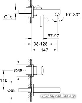 Смеситель Grohe Concetto 19575001
