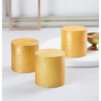 Набор свечей Мелт 75 мм (3 шт, золотой)