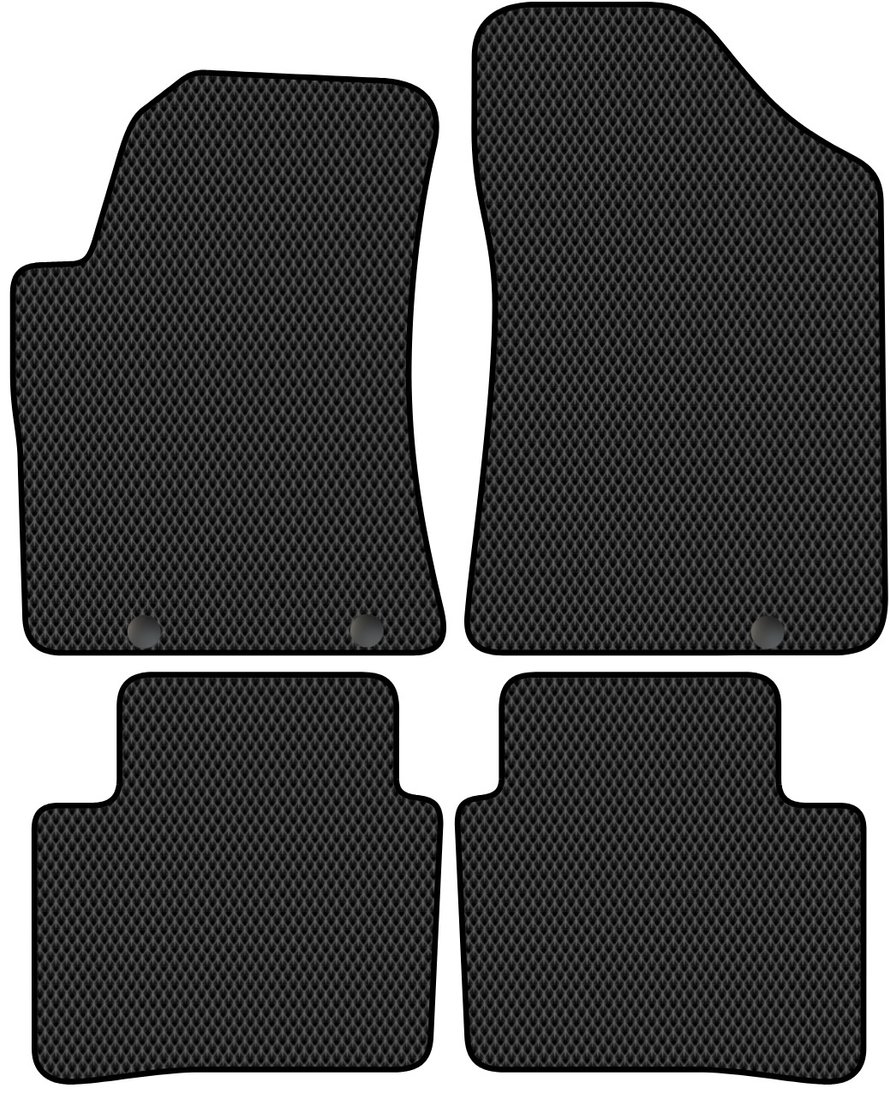 

Комплект ковриков для авто Alicosta Nissan Teana III (седан / J33) 2014 - 2016 (черный, ромб)