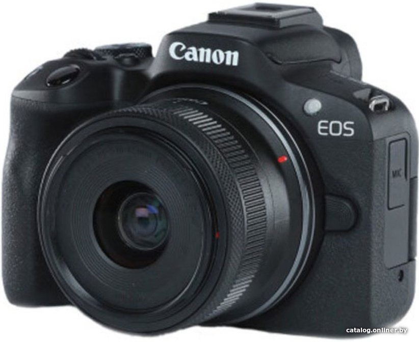 Беззеркальный фотоаппарат Canon EOS R50 RF-S 18-45mm F4.5-6.3 IS STM (черный)