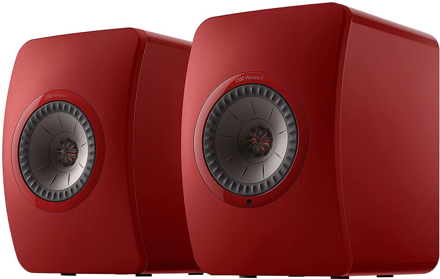 

Полочная акустика KEF LS50 Wireless II (красный)