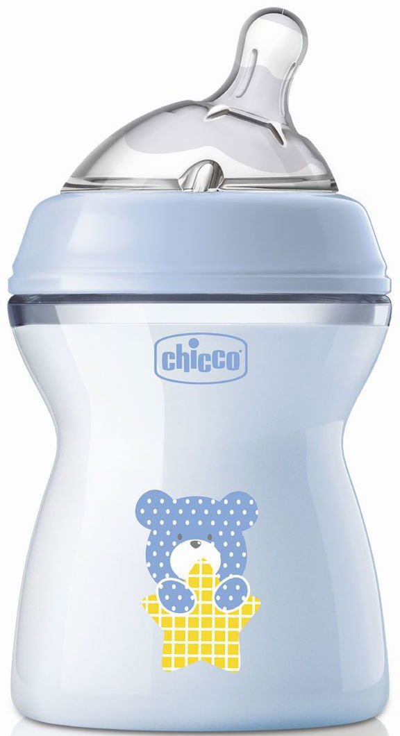 

Бутылочка для кормления Chicco Nursery Natural Feeling 00081323200000 (250 мл, голубой)