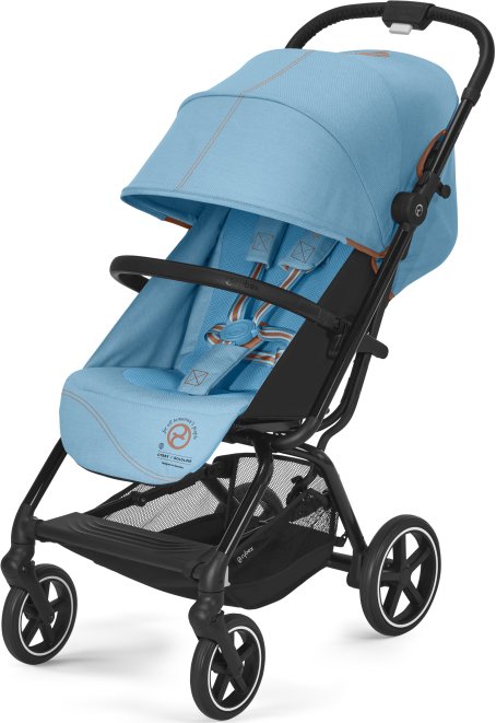 

Коляска прогулочная «книга» Cybex New Eezy S+2 2022 (beach blue)