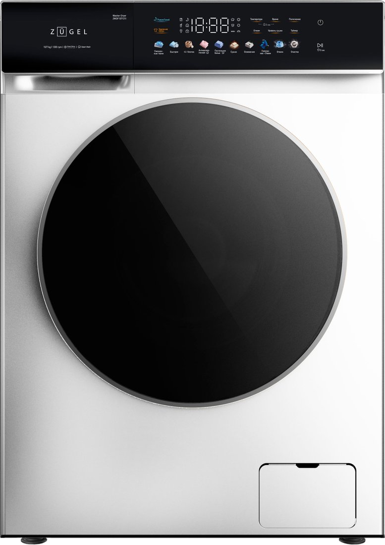 

Стирально-сушильная машина ZUGEL ZWDF107121I Inverter Steam
